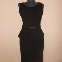 Черна рокля Италия , снимка 3 - Рокли - 28754909