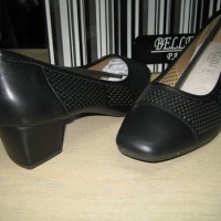 НАМАЛЕНИЕ-Дамски обувки м.06-86 черни , снимка 3 - Дамски обувки на ток - 28404914