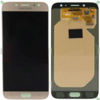 AMOLED Дисплей за Samsung j7 2017 j730 черен златен или син, снимка 2 - Резервни части за телефони - 28416170