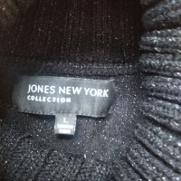 Дамско поло  Jones New York,L размер,с ламе, снимка 3 - Блузи с дълъг ръкав и пуловери - 43379301