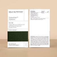 Wild Nutrition ​​Food Куркума с пълен спектър - 60 капсули, снимка 6 - Хранителни добавки - 43575963
