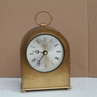 Немски настолен кварц Мауте часовник , снимка 1 - Антикварни и старинни предмети - 37502790