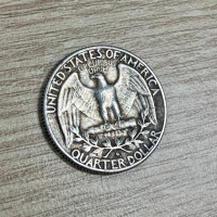 1/4 долар (Quarter Dollar) 1964 г D, САЩ - сребърна монета, снимка 3 - Нумизматика и бонистика - 44893882