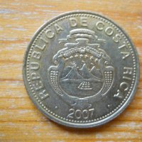 монети - Коста Рика, снимка 2 - Нумизматика и бонистика - 43926728