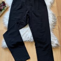 Черен спортно елегантен панталон, снимка 1 - Панталони - 38234733