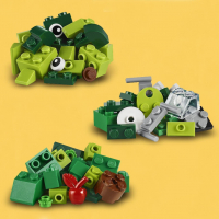 НОВИ! LEGO® Classic 11007 - Зелени творчески тухлички  , снимка 5 - Конструктори - 36405825
