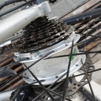 28 цола алуминиев електрически велосипед колело на газ  36 волта 250 вата бафанг, bafang , снимка 3 - Велосипеди - 44113572