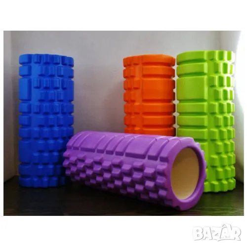 Премиум масажен валяк 33 х 12,5 см., снимка 1