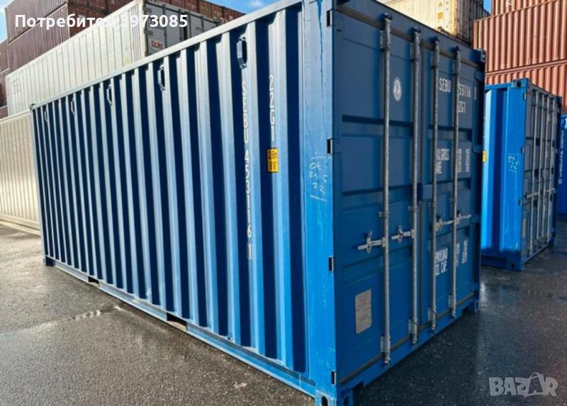 Нови 20-футови 6-метрови транспортни контейнери / Транспортни контейнери за съхранение, снимка 1