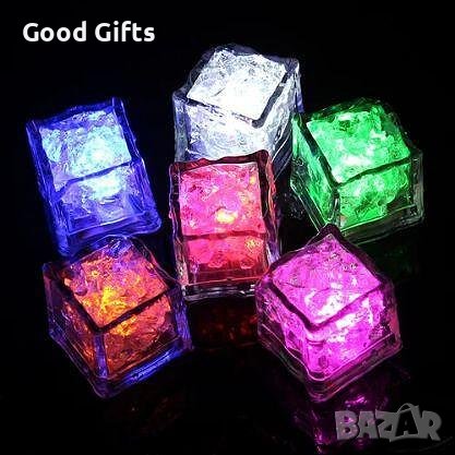 Водоустойчива Соларна LED лампа Ледено кубче , Ice Cube, снимка 1