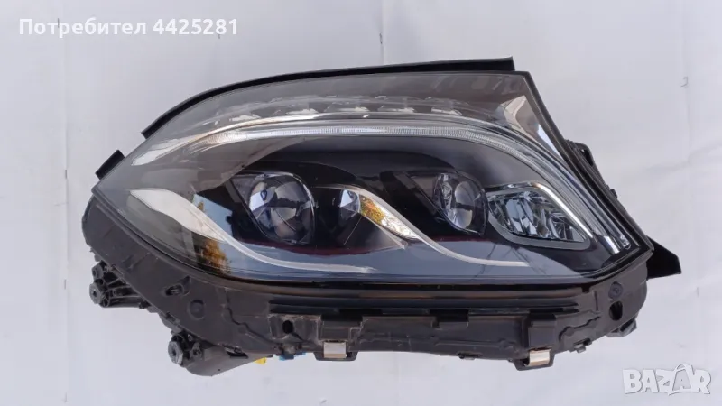 фар десен Mercedes GLS A166 X166 Full Led модел 2015-2019 г. #1010V., снимка 1