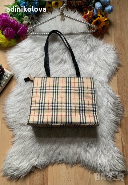 Нова карирана чанта, снимка 1