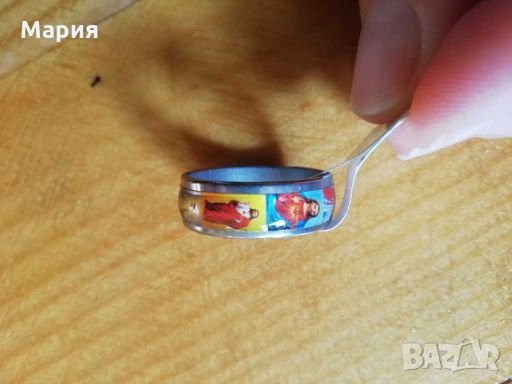 Пръстен stainless steel Икона, снимка 1