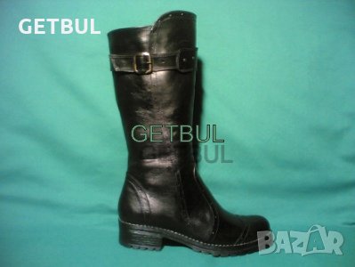 Кожени дамски ботуши, снимка 1
