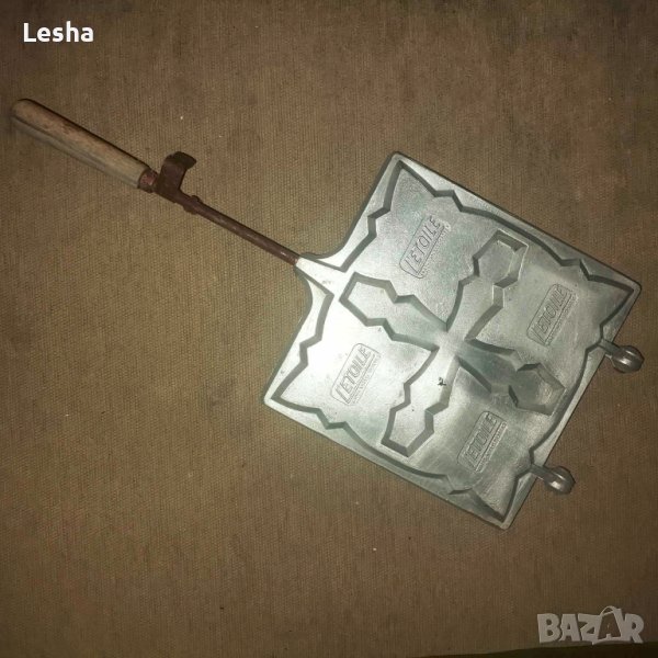 Пресичка за гофрети на жар , снимка 1