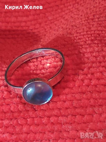 СРЕБЪРНО НЕЖНО ПРЪСТЕНЧЕ СРЕБРО 925 ПРОБА 17096, снимка 1