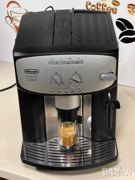 Кафемашина кафе автомат delonghı caffe corso с гаранция, снимка 1
