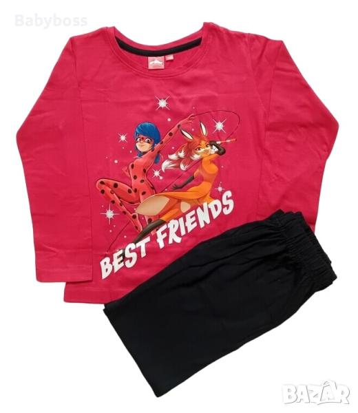 Пижама за момиче Калинката, снимка 1