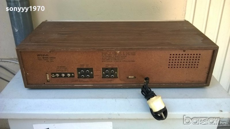 rising str-303-ic fet am/fm stereo receiver/cassette-внос швеицария в ...