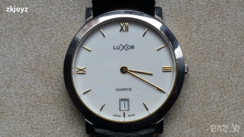 ШВЕЙЦАРСКИ ЧАСОВНИК LUXOR / механзъм ЕТА 955112, снимка 1