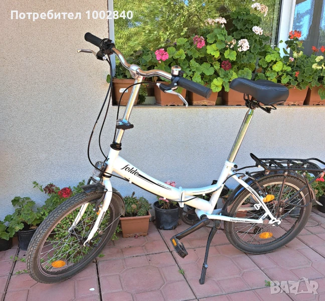 CHRISSON FOLD WHITE 20" 102026 СКОРОСТИ 6, РАМКА СТОМАНЕНА, снимка 1