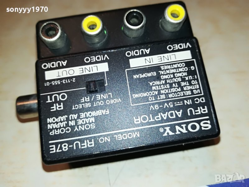 SONY RFU-87E-MADE IN JAPAN-ВНОС SWISS 1702231931, снимка 1