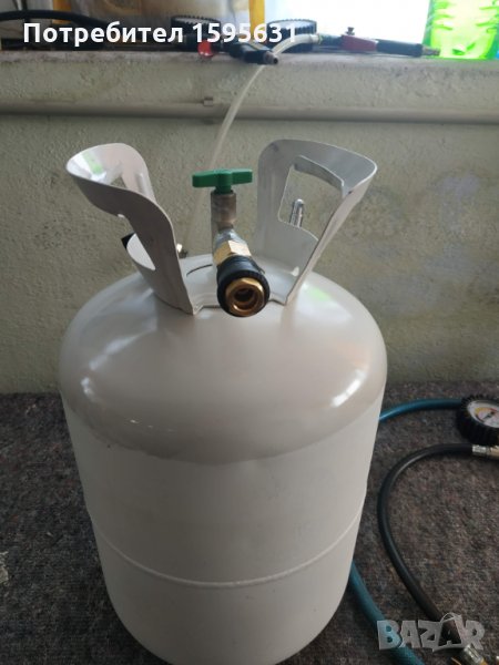 Бутилка за въздух- как лесно да напомпиш гумите, снимка 1