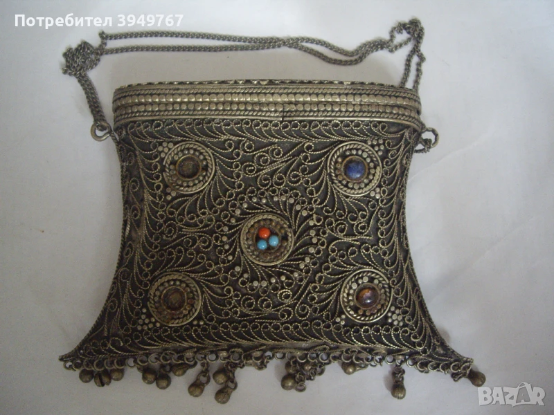 Стара сачанена барутница., снимка 1