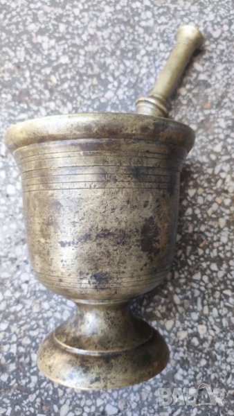 Голямо месингово хаванче. , снимка 1