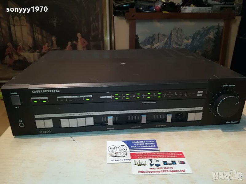 grundig stereo amplifier-внос germany 2406211012, снимка 1