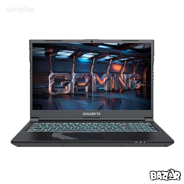 Геймърски лаптоп GigaByte с i5-12500H, RTX 4060 8Gb, RAM 16Gb, 512Gb SSD, 144Hz IPS, снимка 1