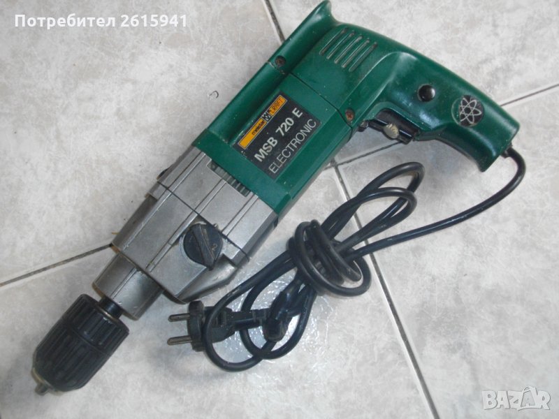 720 Вата-Ударна-Немска-Бормашина-Дрелка-Мейстер-Meister Craft MSB720E, снимка 1