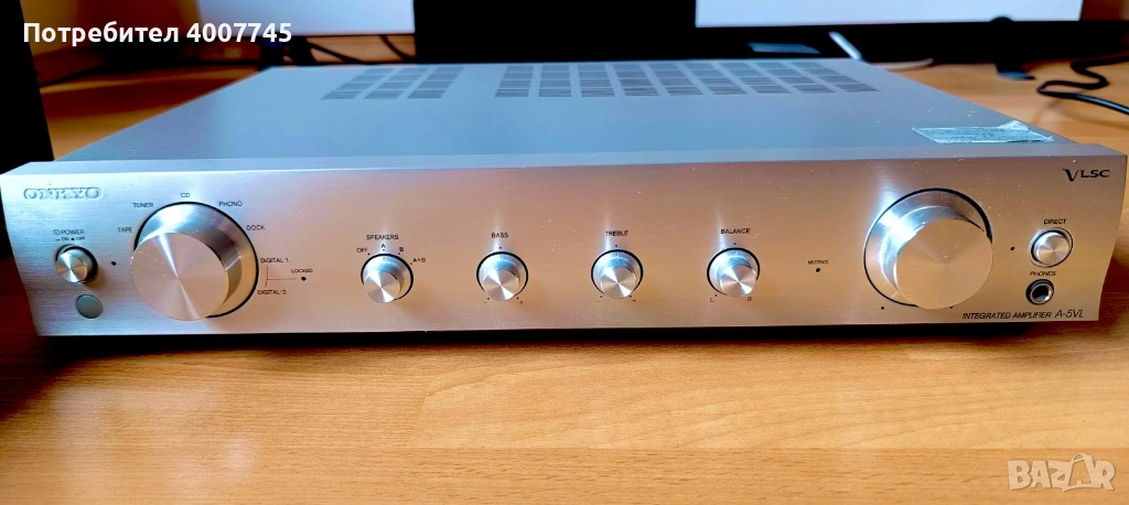 Стерео Усилвател Onkyo A-5VL, снимка 1
