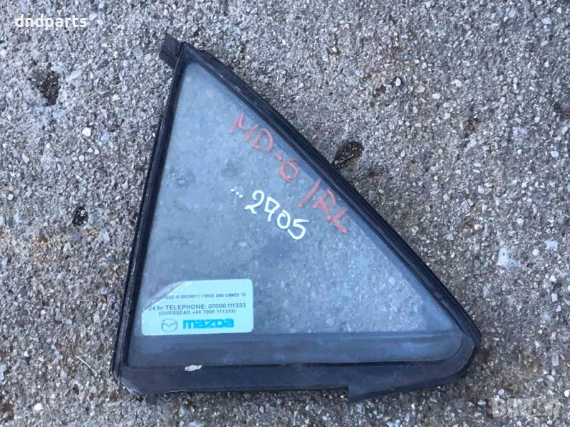 Задно ляво стъкло Mazda 6,2005г., снимка 1