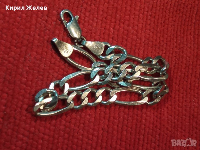 СРЕБЪРНА ДИЗАЙНЕРСКА КЛАСИЧЕСКА КАРТИЕ ПЛЕТКА ГРИВНА СРЕБРО 925 МНОГО КРАСИВА СТИЛНА 27262, снимка 1