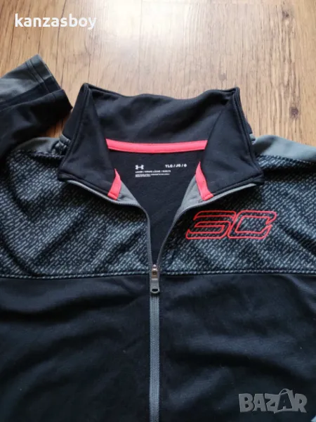 under armour fleece  full zip - страхотно детско горнище , снимка 1