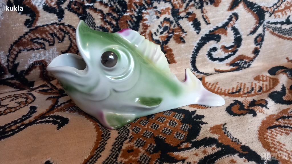 Порцеланова риба статуетка , снимка 1