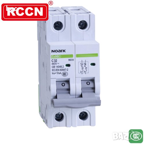 NOARK АВТОМАТИЧЕН ПРЕДПАЗИТЕЛ 2P DC 440V 16A до 63A ДВУПОЛЮСЕН 2P 440VDC 16A 32A 50A 25A, снимка 1