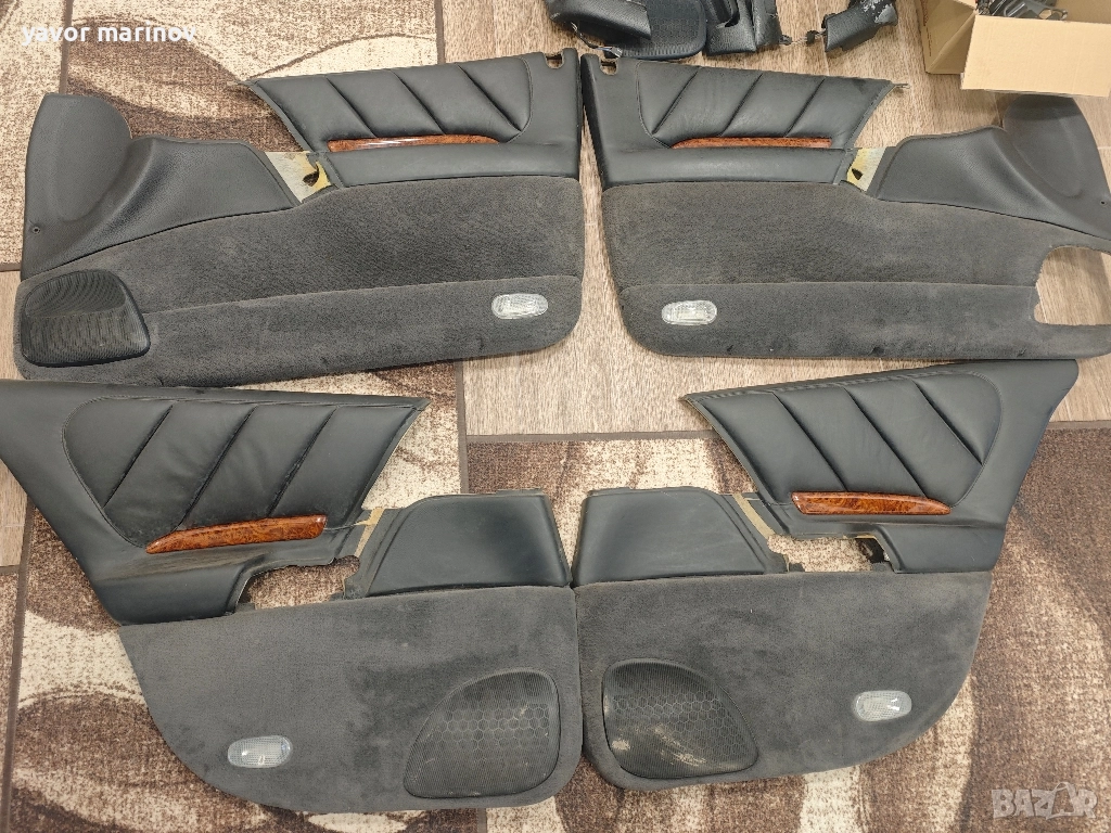 Кожени кори за врати за Опел Омега Б и останали части , снимка 1