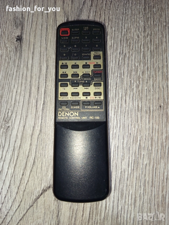 Оригинално дистанционно Denon RC-193, снимка 1