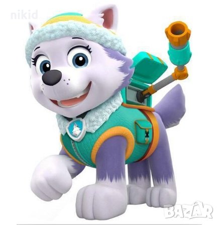 Еверест от Paw Pes Patrol Пес Патрул стикер лепенка за стена за детска стая, снимка 1