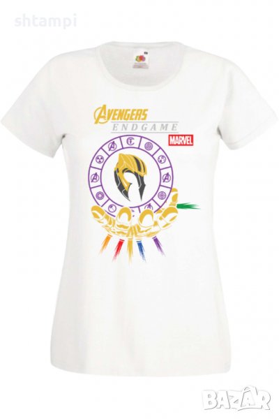 Дамска тениска Avengers End Game Thanos,Филм,Игра,superhero,Изненада,Подарък,Повод,, снимка 1