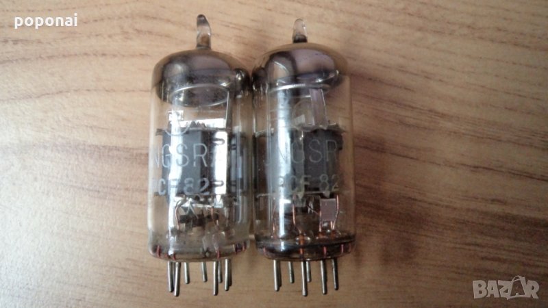 2 бр. радиолампи TUNGSRAM PCF82, снимка 1