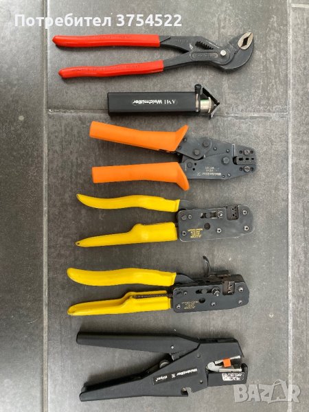 Клещи Knipex, Weidmüller, AMP, снимка 1