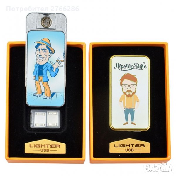 Запалка с надпис и снимка, снимка 1