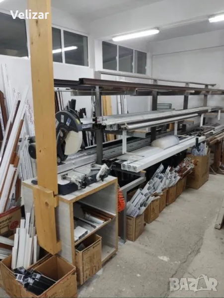 Циркуляр за рязане на алуминиеви и пвц профили с 400мм режещ диск, снимка 1