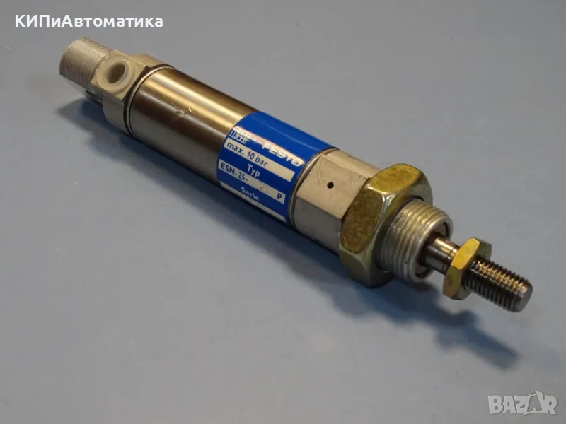 Пневматичен еднодействащ цилиндър Festo ESN-25-35P pneumatic cylinder, снимка 1