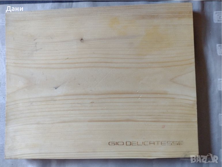 Дървена дъска за рязане Gio Delicatesse, снимка 1