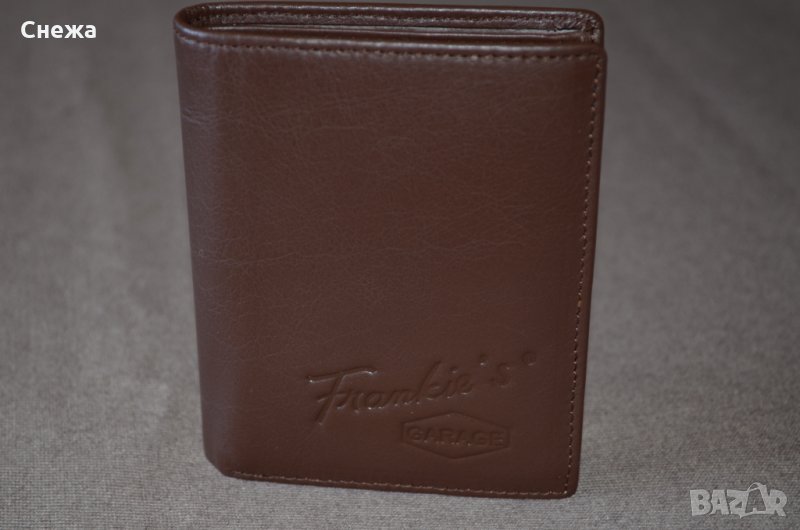 Frankie's Garage Noah малък вертикален портфейл, снимка 1