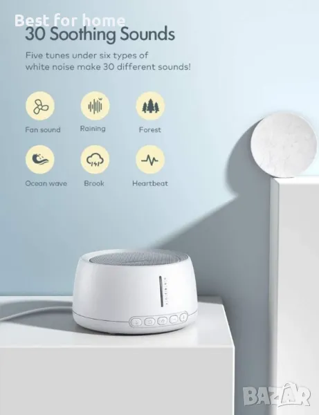Машина за бял шум Roffie N500 White Noise Machine, снимка 1